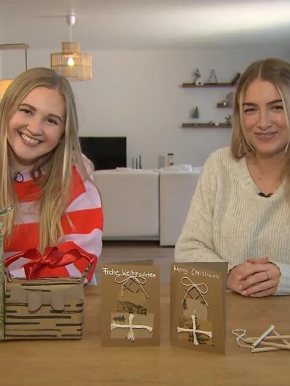 Ob Geschenke, Weihnachtskarten oder Deko für zu Hause – selbst gebastelt macht nicht nur mehr Spaß, sondern auch mehr Freude beim Verschenken. Unsere Reporterin Jennifer Richter hat die Do it Yourself-Influencerin Kim Schäfer aus Altenstadt getroffen und sich von ihr viele nützliche Tipps geben lassen - wie sie sich dabei geschlagen hat, im Video.