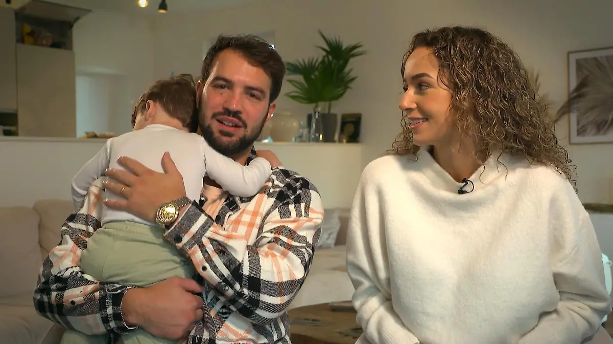 Yasin und Samira sind seit 2019 ein Paar und werden bald zum zweiten Mal Eltern.