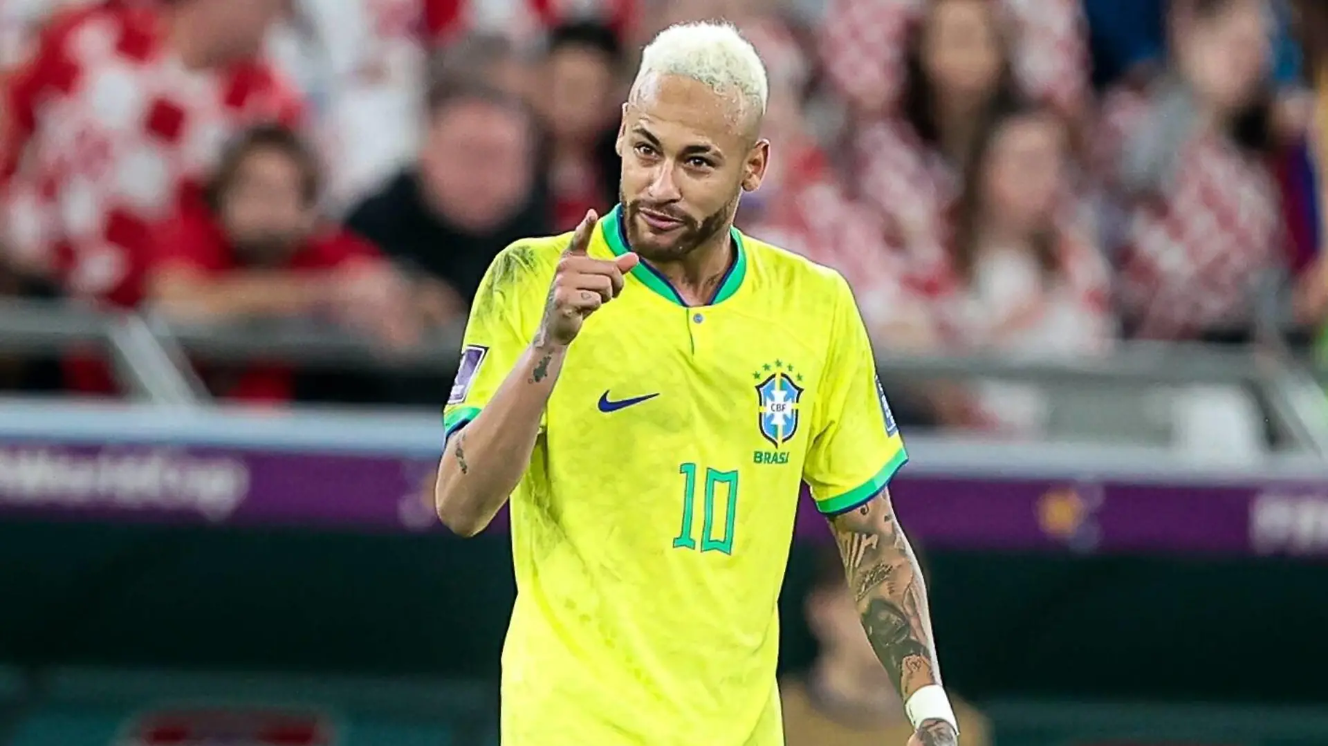 RECORD DATE NOT STATED December 9, 2022. - Al-Rayya, Qatar. - Education City Stadium. FIFA World Cup, WM, Weltmeisterschaft, Fussball 2022. Round of 8. Croatia v Brazil. In photo: Neymar DmitryxGolubovich