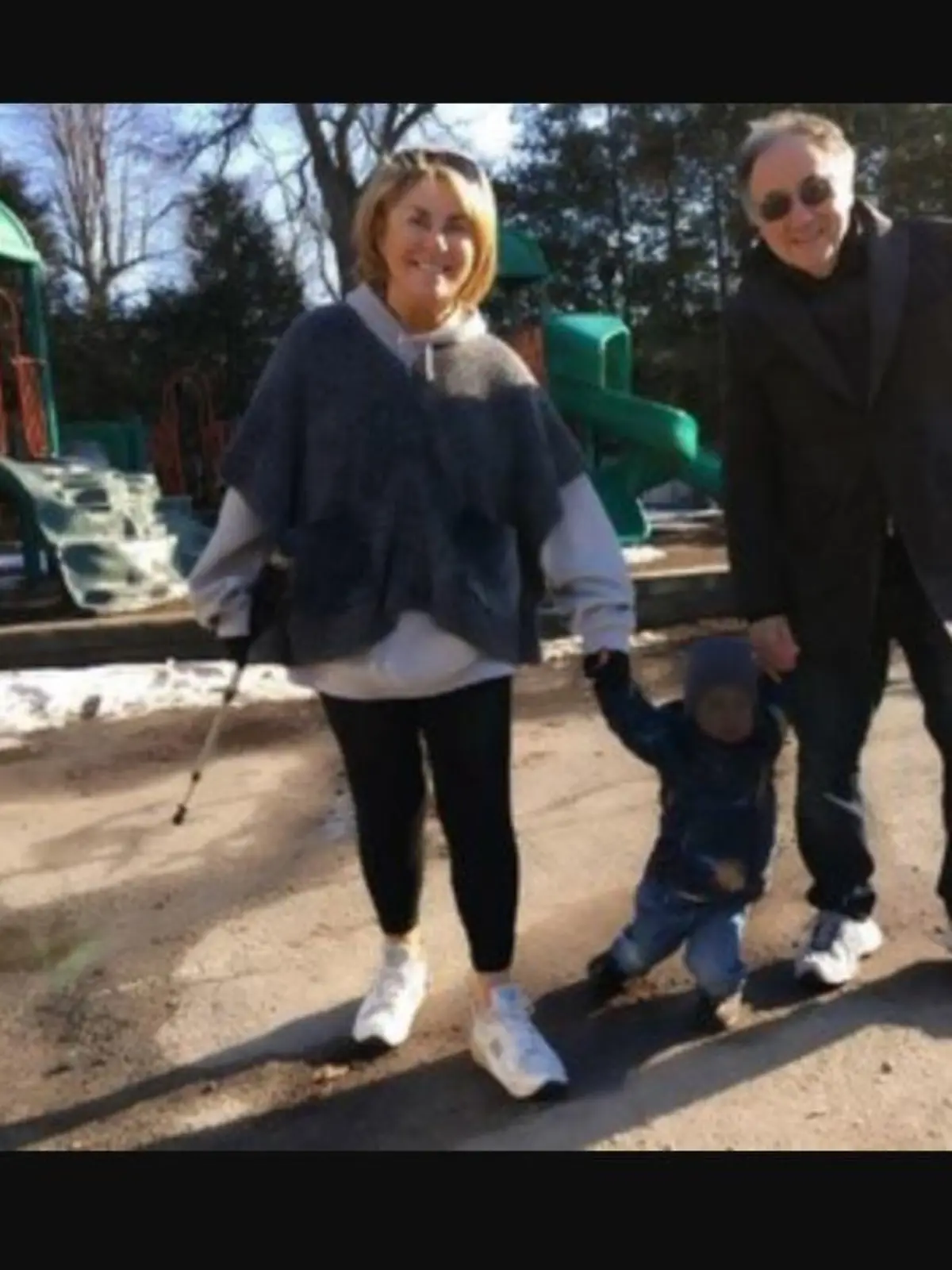 Barry und Honey Sherman mit einem ihrer Enkel.