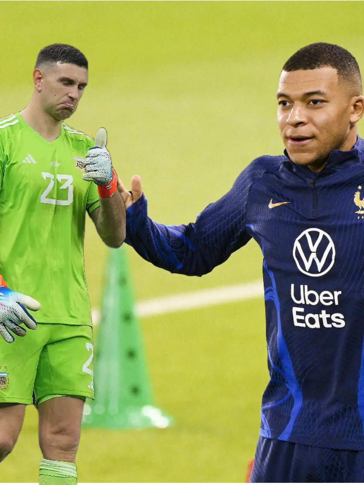 Giftpfeile vor WM-Finale Argentinien vs. Frankreich