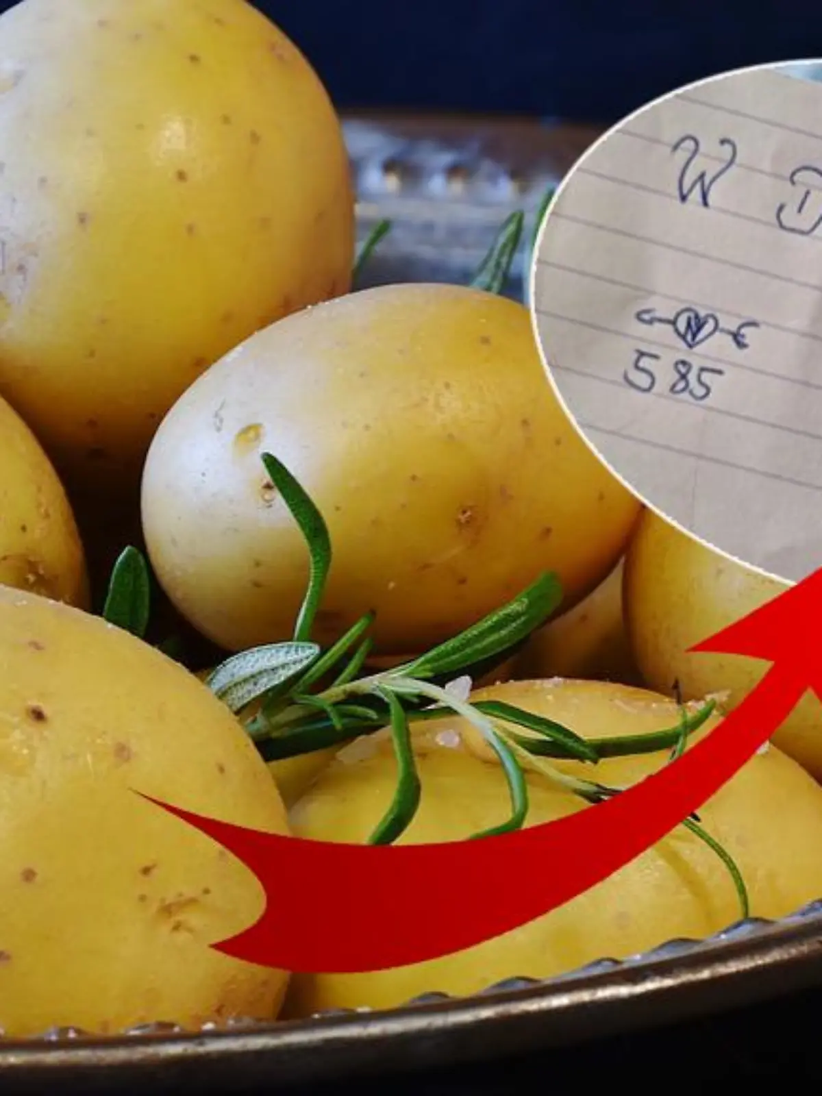 In einer Kartoffel erwartet man Vitamine und Stärke - aber keinen Ehering!