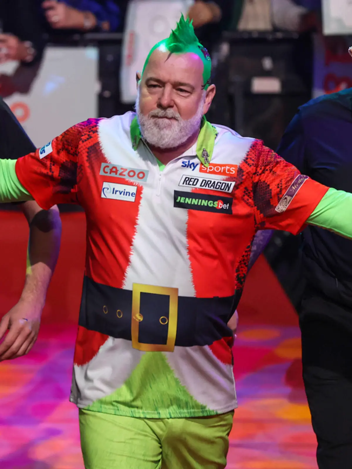  Darts PDC World Darts Championship Peter Wright walk on during the PDC World Darts Championship at Alexandra Palace, London, United Kingdom on 15 December 2022. Editorial use only PUBLICATIONxNOTxINxUK , Copyright: xShanexHealeyx PSI-16543-0039