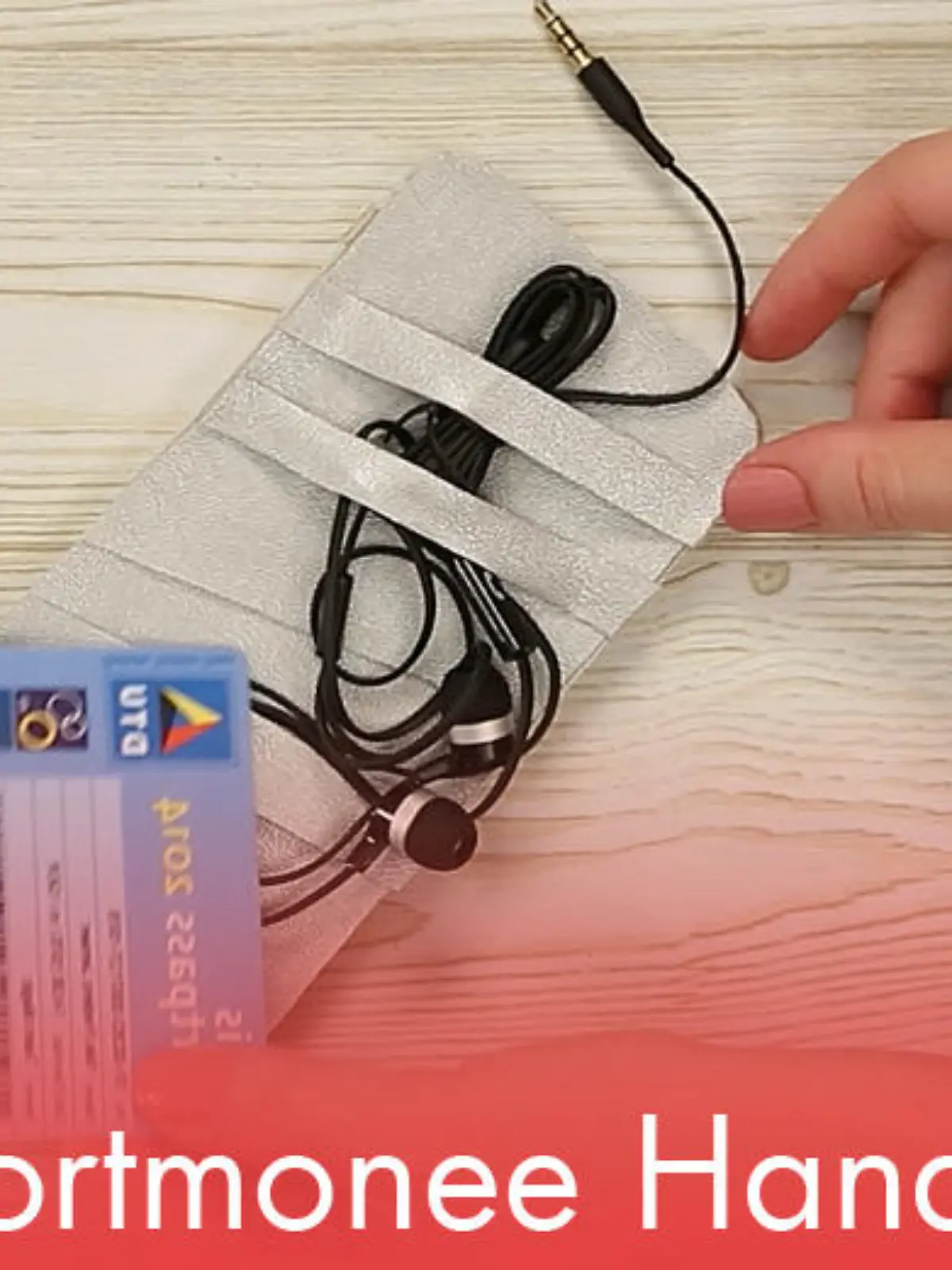 Bild zu: "DIY: Portmonee Handyhülle"