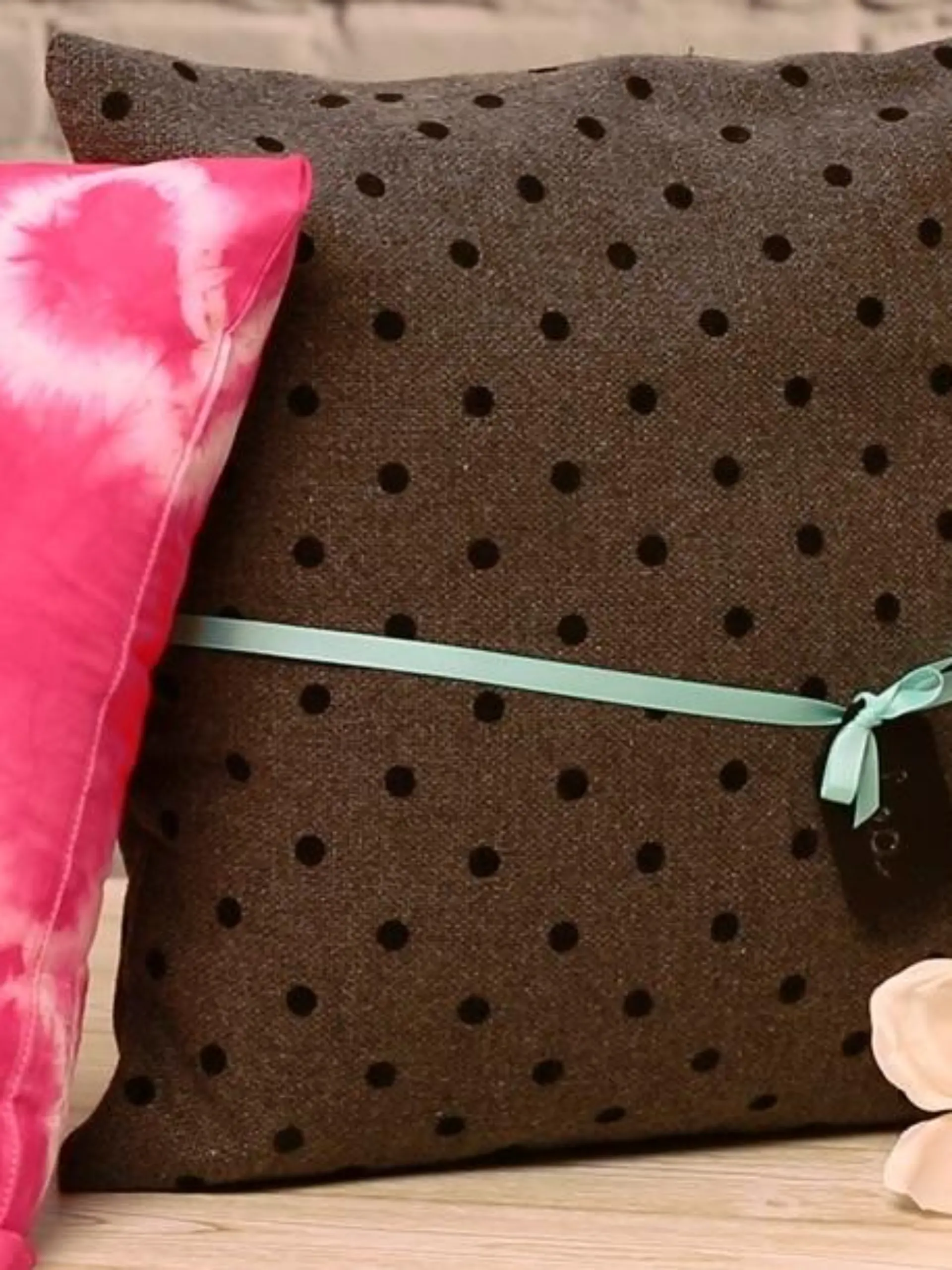 Kissenhülle nähen mit Hotelverschluss