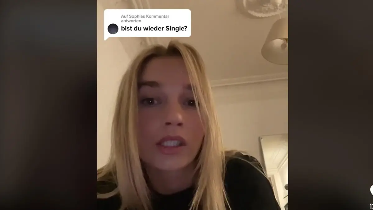 Luise Neck im Video zu ihrem Beziehungsstatus.