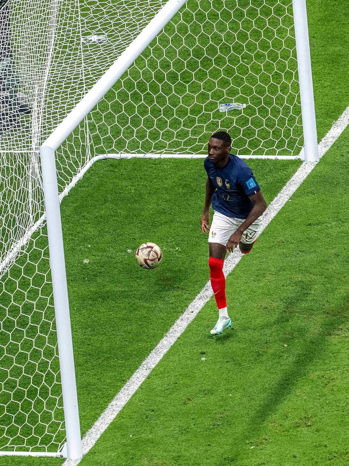  Frana x Marrocos AL-KHOR, AK - 14.12.2022: FRANA X MARROCOS - Randal Kolo Muani of France celebrates after scoring France& 39s second goal 2-0 during the match between France and Morocco, valid for the World Cup semifinal, held at Al Bayt Stadium, Qatar. Photo: Richard Callis/Fotoarena x2310971x PUBLICATIONxNOTxINxBRA RichardxCallis