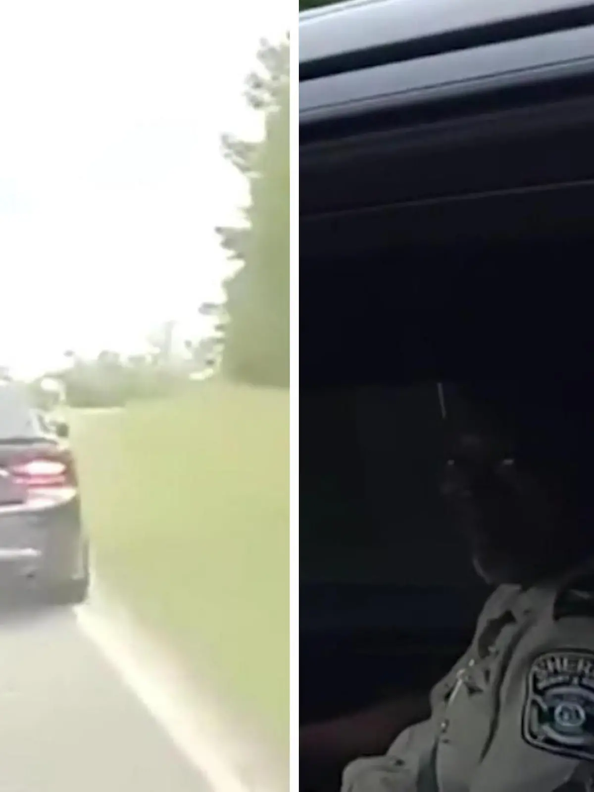 Wen dieser Officer da aus dem Verkehr zieht, damit hätte er wohl nicht gerechnet: Sein eigener Chef sitzt hinter dem Steuer. Statt maximal 55 fuhr dieser mit 155 km/h über die Straße. Das gab einen saftigen Strafzettel - im Video.