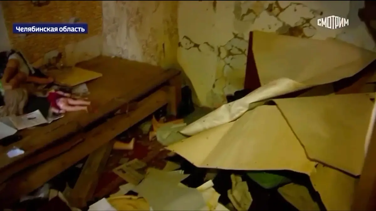 'Sex slave' Ekaterina Belyankina, 33, was 'forced to live in this cell (pictured) for 19 years'