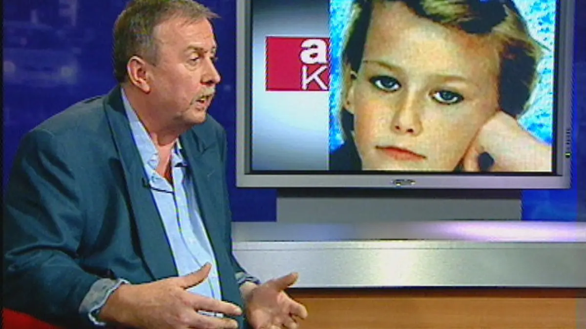 Ludwig Koch, Vater von Natascha Kampusch, in der Sendung "Arabella Kiesbauer" am 29.08.06, um 23:30 Uhr auf N24. +++ +++