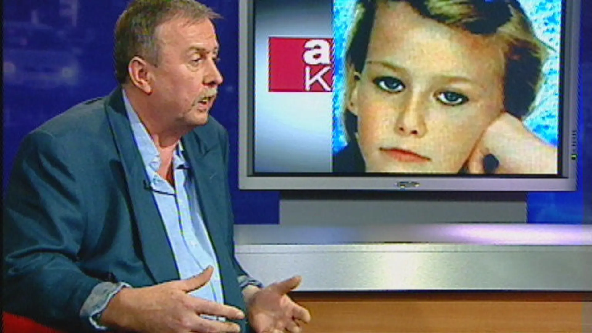 Ludwig Koch, Vater von Natascha Kampusch, in der Sendung "Arabella Kiesbauer" am 29.08.06, um 23:30 Uhr auf N24. +++ +++