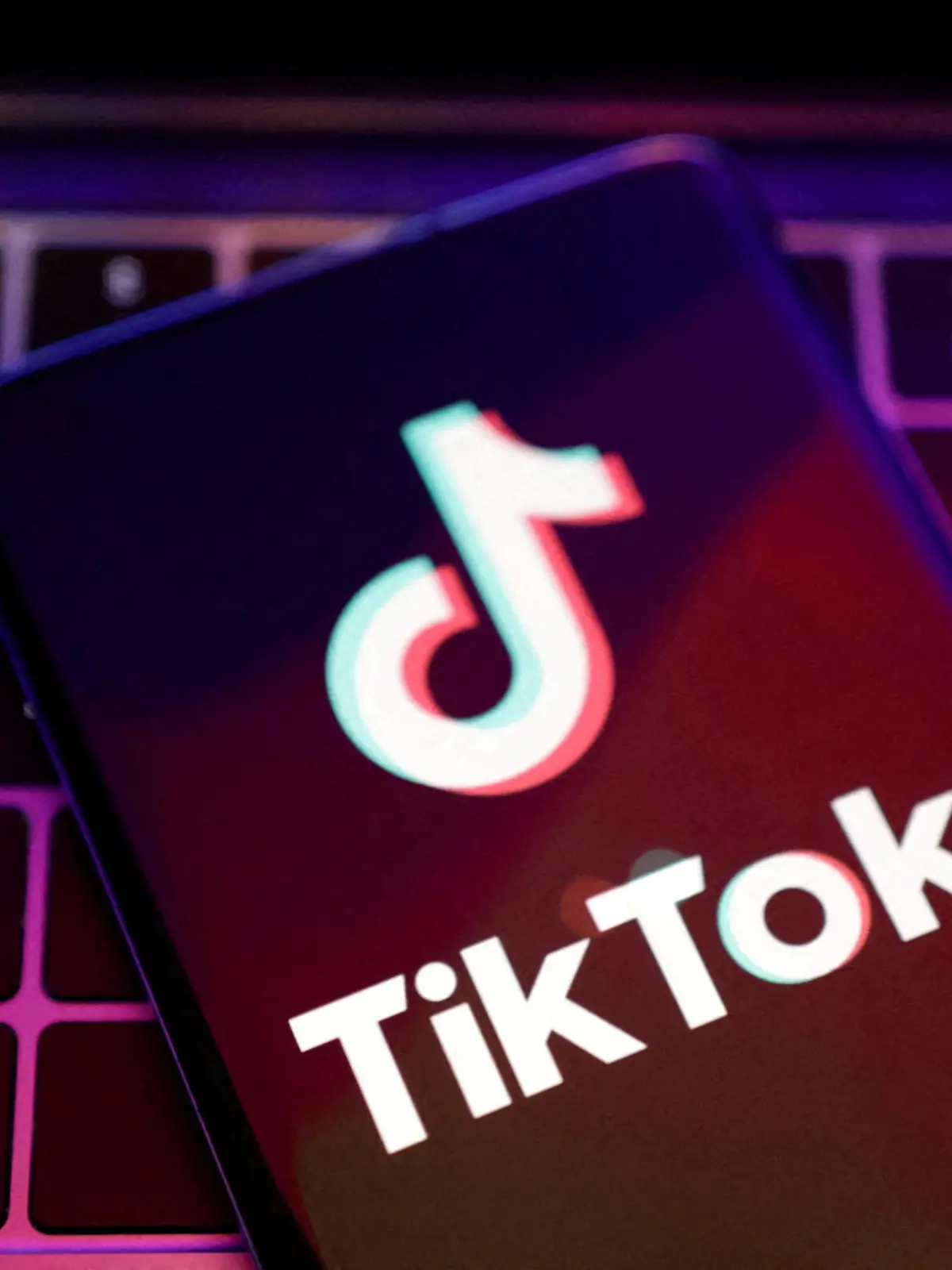 FILE PHOTO: TikTok app logo is seen in this illustration taken, August 22, 2022. REUTERS/Dado Ruvic/Illustration/File Photo