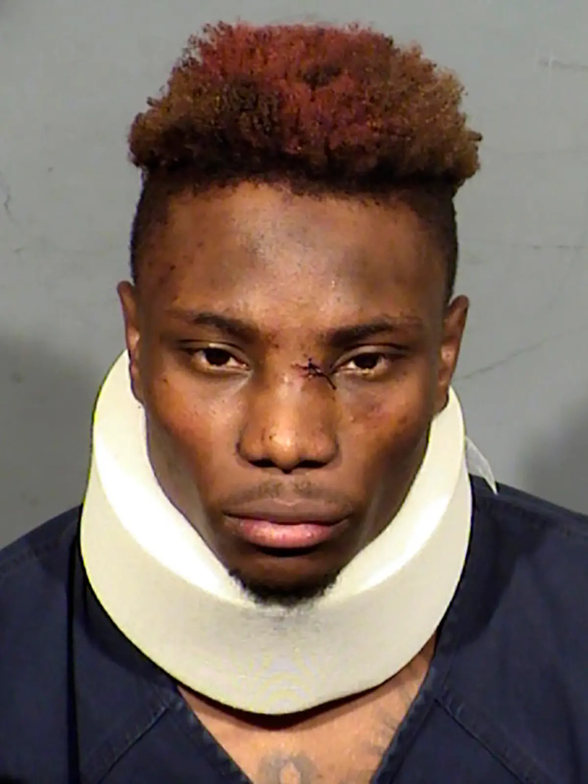 FILE - This booking photo provided by Las Vegas Metropolitan Police Department shows former Las Vegas Raiders wide receiver Henry Ruggs III following his arrest on Nov. 2, 2021. Ruggs told a judge Tuesday, May 2, 2023 he will admit that he drove drunk at speeds up to 156 mph, causing a fiery crash that killed a woman. The plea deal could send the 24-year-old first-round NFL draft pick to state prison for three to 10 years. (Clark County Detention Center via AP, File)