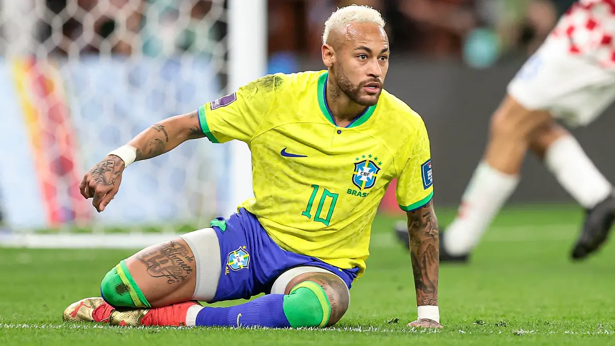 RECORD DATE NOT STATED December 9, 2022. - Al-Rayya, Qatar. - Education City Stadium. FIFA World Cup, WM, Weltmeisterschaft, Fussball 2022. Round of 8. Croatia v Brazil. In photo: Neymar DmitryxGolubovich