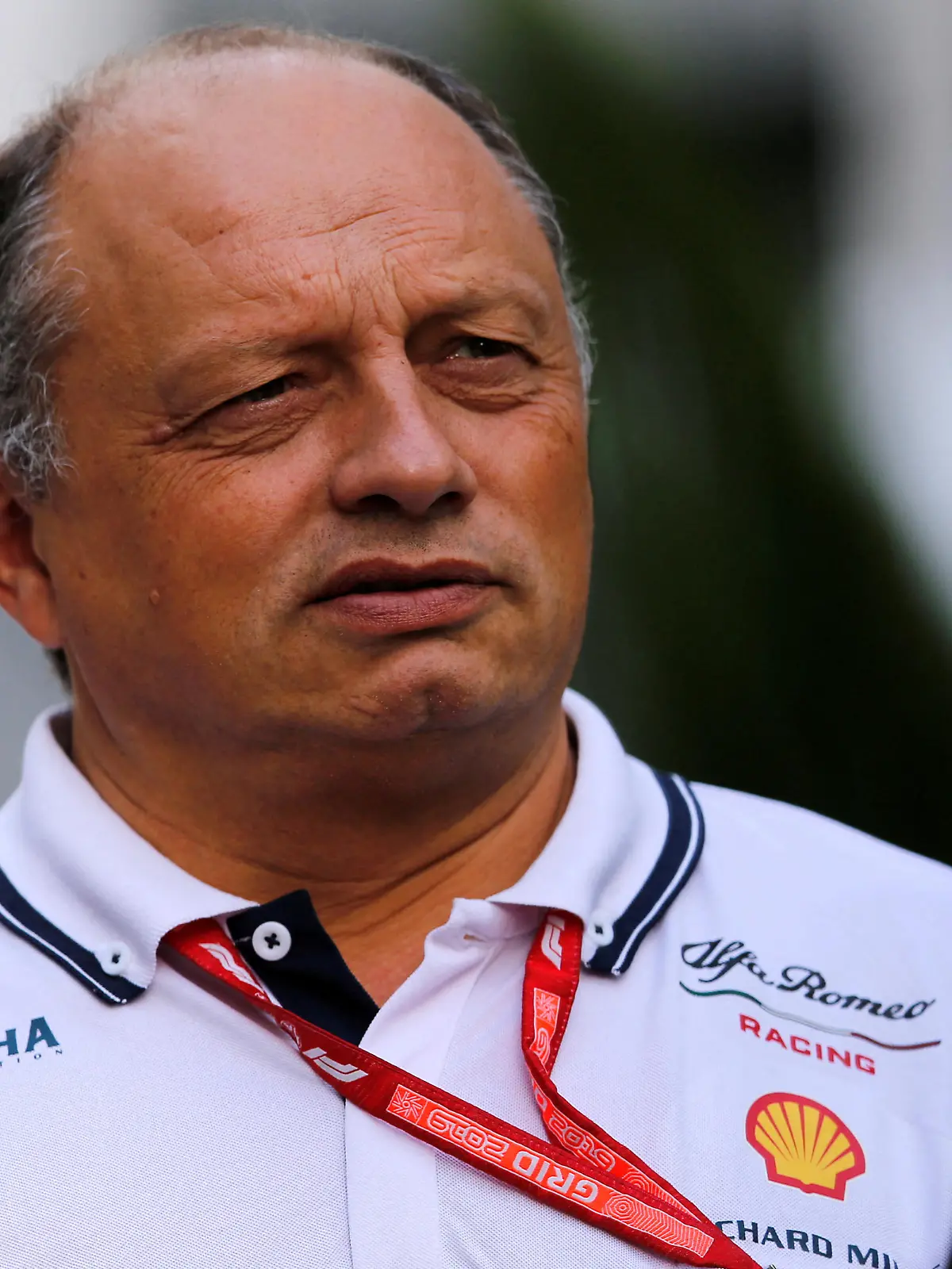 FILE PHOTO: Formula One F1 - Russian Grand Prix - Sochi Autodrom, Sochi, Russia - September 28, 2019   Alfa Romeo team principal Frederic Vasseur   REUTERS/Anton Vaganov/File Photo