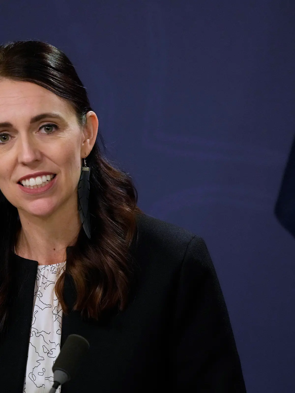 New Zealand Prime Minister Jacinda Ardern speaks during a joint press conference with Australia's Prime Minister Anthony Albanese in Sydney, Australia, Friday, July 8, 2022. Ardern was caught on a hot mic Tuesday, Dec. 13, 2022, using a vulgarity against a rival politician in a rare misstep for a leader known for her skill at debating and calm, measured responses. (AP Photo/Rick Rycroft, File)