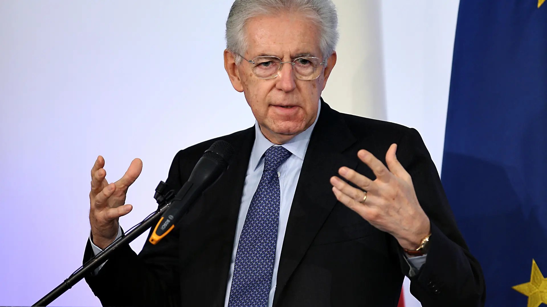 End of the year speech by Italian Prime Minister Mario Monti on December 23, 2012 in Rome.