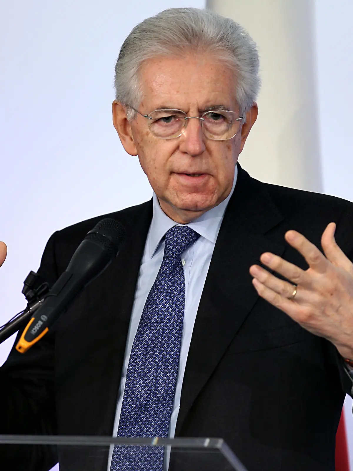 End of the year speech by Italian Prime Minister Mario Monti on December 23, 2012 in Rome.