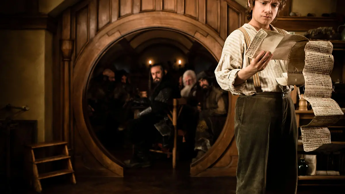 MARTIN FREEMAN as Bilbo Baggins in New Line Cinema’s and MGM's fantasy adventure “THE HOBBIT: AN UNEXPECTED JOURNEY,ö a Warner Bros. Pictures release.