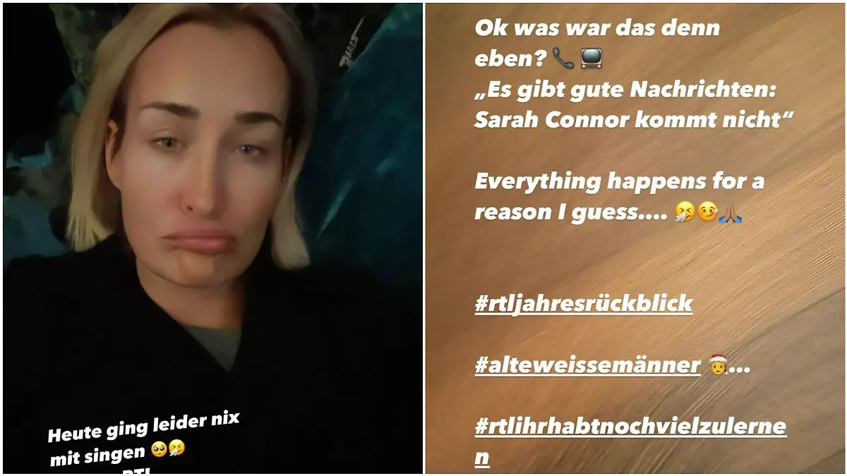 Sarah Connor reagiert auf Instagram gegen den fiesen Seitenhieb von Thomas Gottschalk.