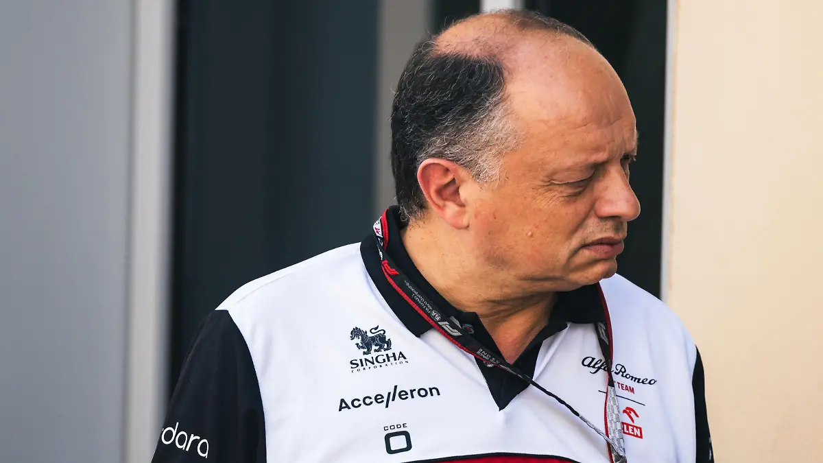 Frederic Vasseur (FRA) Alfa Romeo F1 Team Team Principal.
17.11.2022. Formula 1 World Championship, Rd 22, Abu Dhabi Grand Prix, Yas Marina Circuit, Abu Dhabi, Preparation Day.
- www.xpbimages.com, EMail: requests@xpbimages.com © Copyright: Bearne / XPB Images / action press