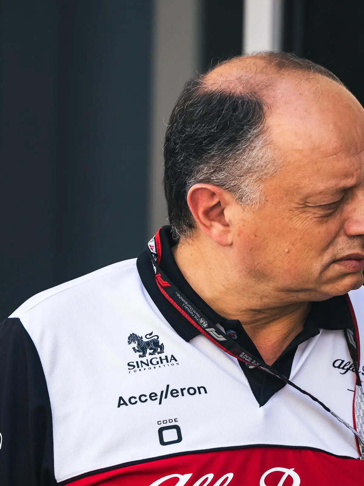 Frederic Vasseur (FRA) Alfa Romeo F1 Team Team Principal.
17.11.2022. Formula 1 World Championship, Rd 22, Abu Dhabi Grand Prix, Yas Marina Circuit, Abu Dhabi, Preparation Day.
- www.xpbimages.com, EMail: requests@xpbimages.com © Copyright: Bearne / XPB Images / action press