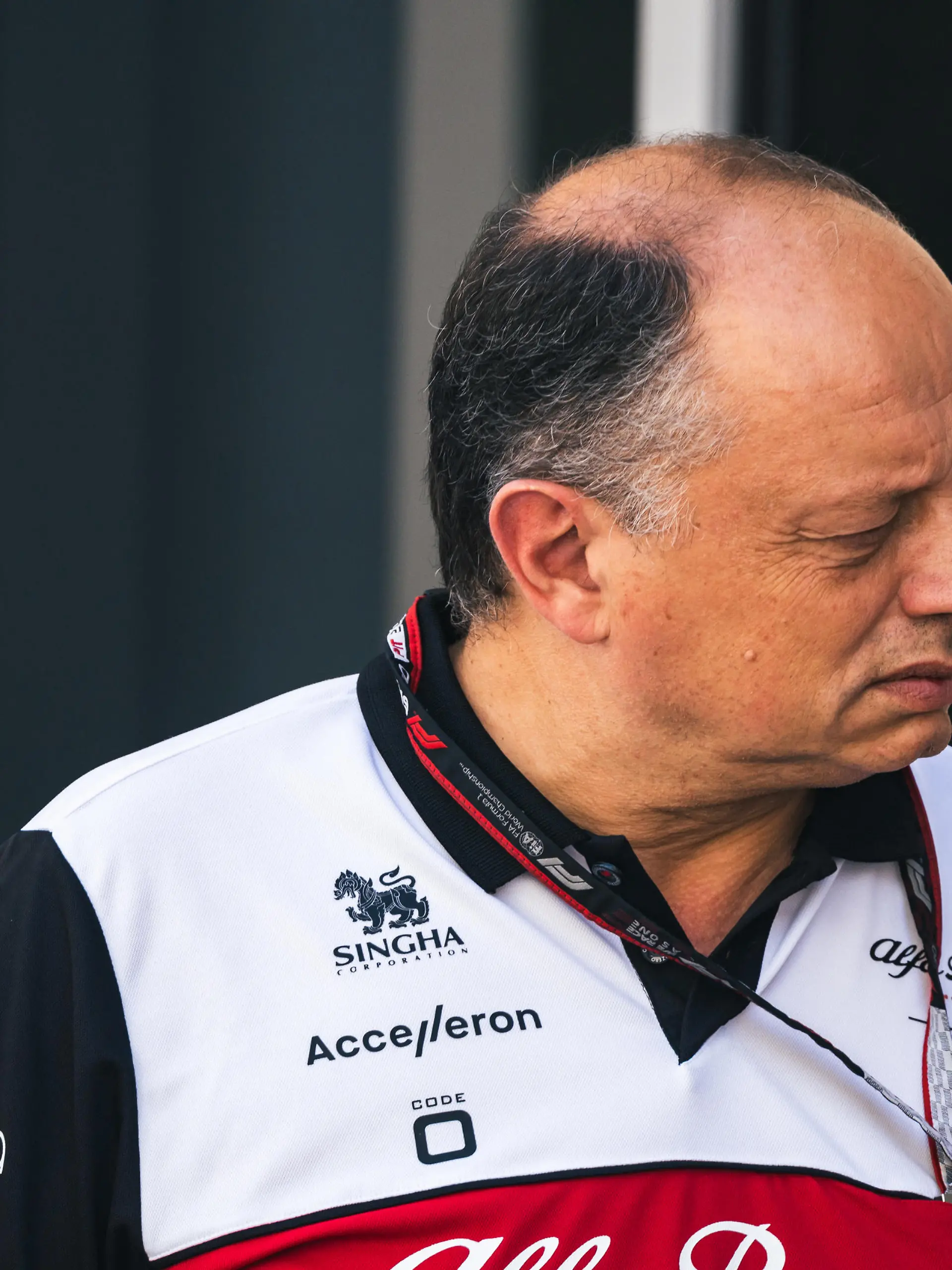 Frederic Vasseur (FRA) Alfa Romeo F1 Team Team Principal.
17.11.2022. Formula 1 World Championship, Rd 22, Abu Dhabi Grand Prix, Yas Marina Circuit, Abu Dhabi, Preparation Day.
- www.xpbimages.com, EMail: requests@xpbimages.com © Copyright: Bearne / XPB Images / action press
