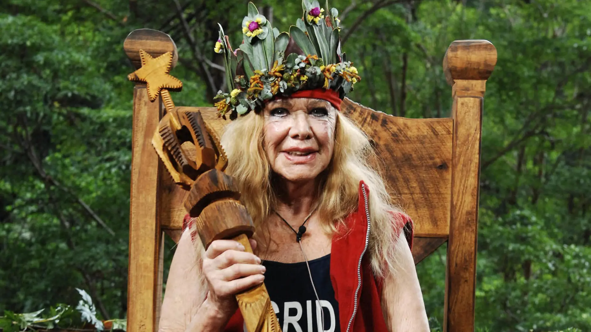 Dschungelkönigin Ingrid van Bergen