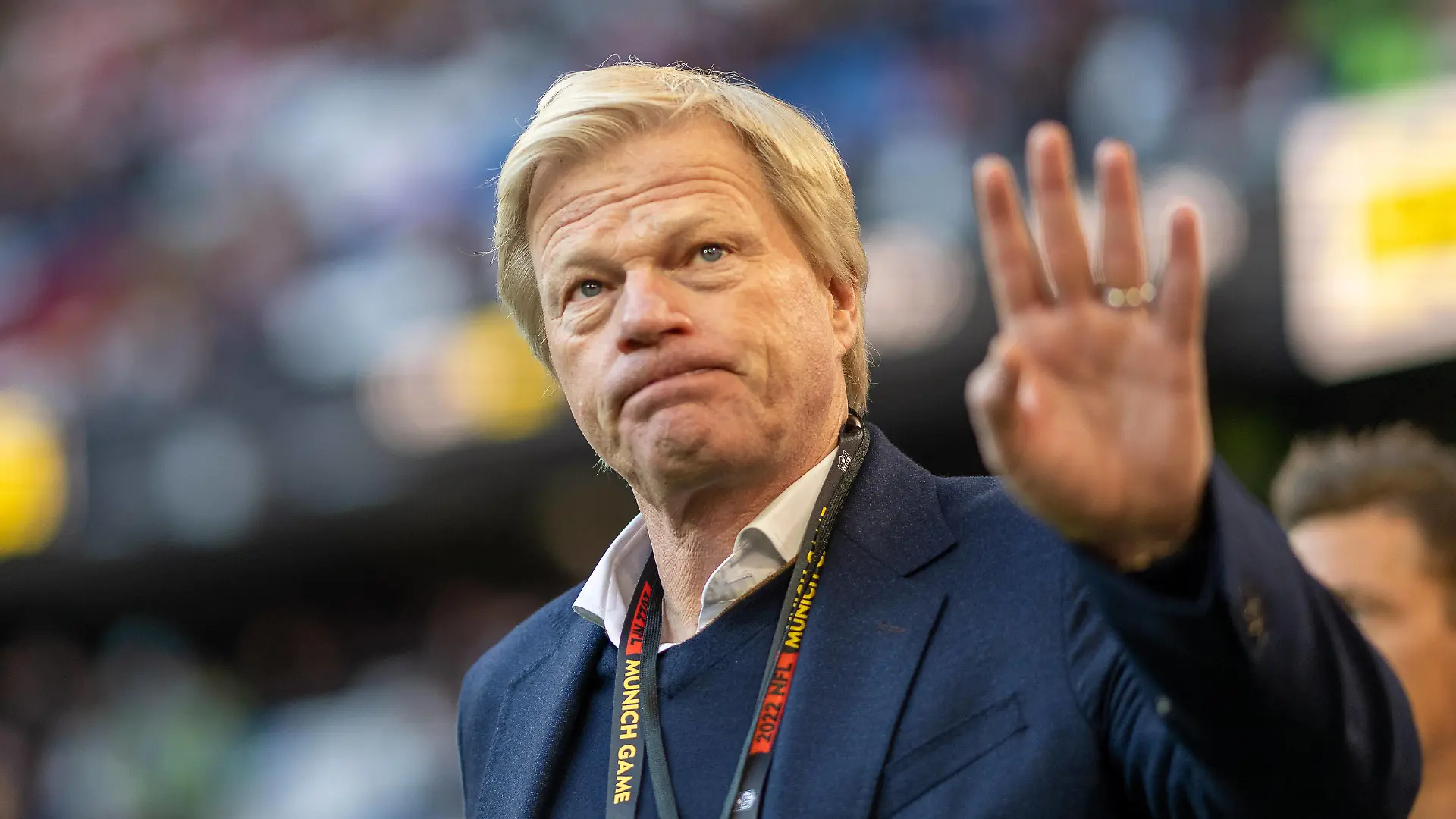 Oliver Kahn Vorstand Vors. FC Bayern Muenchen AG, GER, Tampa Bay Buccaneers Bucs vs. Seattle Seahawks, Football, NFL, American Football Herren, USA Week 10, Spielzeit 2022/2023, 13.11.2022, GER, Tampa Bay Buccaneers Bucs vs. Seattle Seahawks, Football, NFL, Week 10, Spielzeit 2022/2023, 13.11.2022 Muenchen *** Oliver Kahn Board of Directors Vors FC Bayern Muenchen AG , GER, Tampa Bay Buccaneers Bucs vs Seattle Seahawks, Football, NFL, Week 10, Season 2022 2023, 13 11 2022, GER, Tampa Bay Buccaneers Bucs vs Seattle Seahawks, Football, NFL, Week 10, Season 2022 2023, 13 11 2022 Muenchen Copyright: xEibner-Pressefoto/SaschaxWaltherx EP_EER