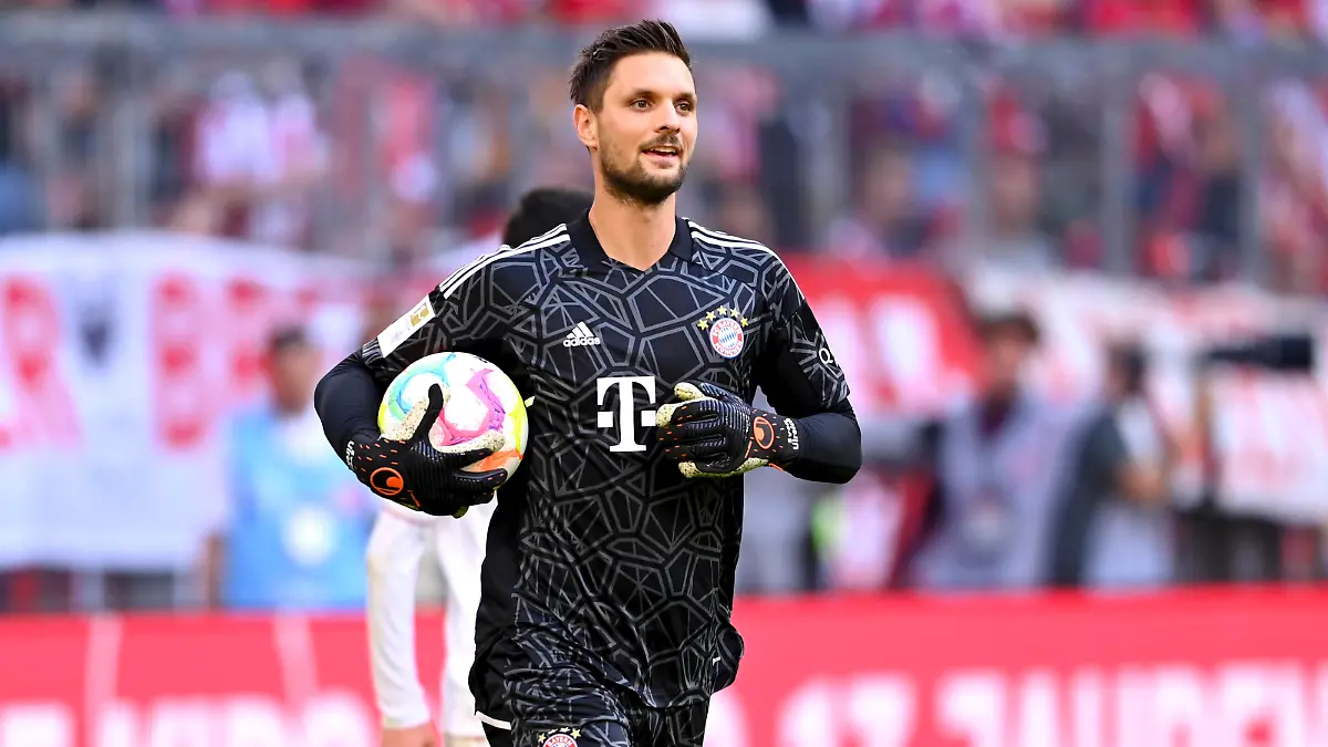 Fussball 1. Bundesliga Saison 2022/2023 12. Spieltag FC Bayern Muenchen - 1. FSV Mainz 05 29.10.2022 Torwart Sven Ulreich FC Bayern Muenchen *** Football 1 Bundesliga season 2022 2023 12 matchday FC Bayern Muenchen 1 FSV Mainz 05 29 10 2022 goalkeeper Sven Ulreich FC Bayern Muenchen 