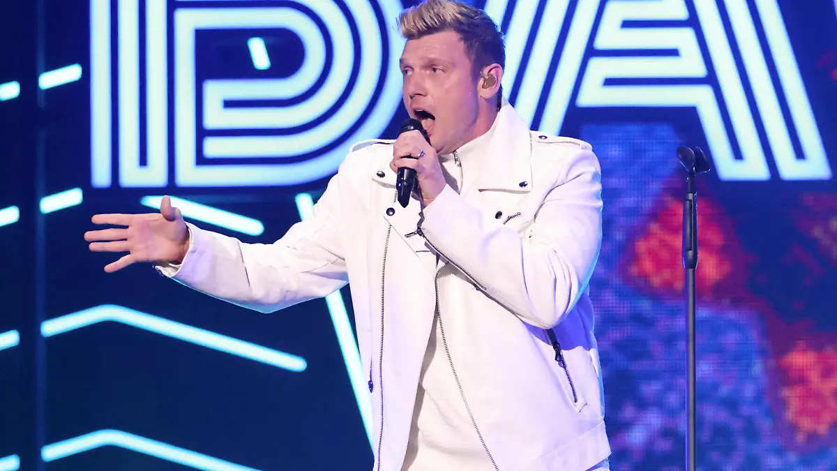 Nick Carter performs with Backstreet Boys during the iHeartRadio Jingle Ball concert at Madison Square Garden, in New York City, U.S., December 9, 2022. REUTERS/Andrew Kelly