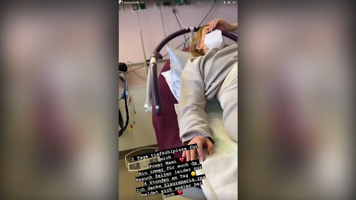 Laura Maria Rypa: Pietros Verlobte meldet sich mit Wehen aus dem Krankenhaus