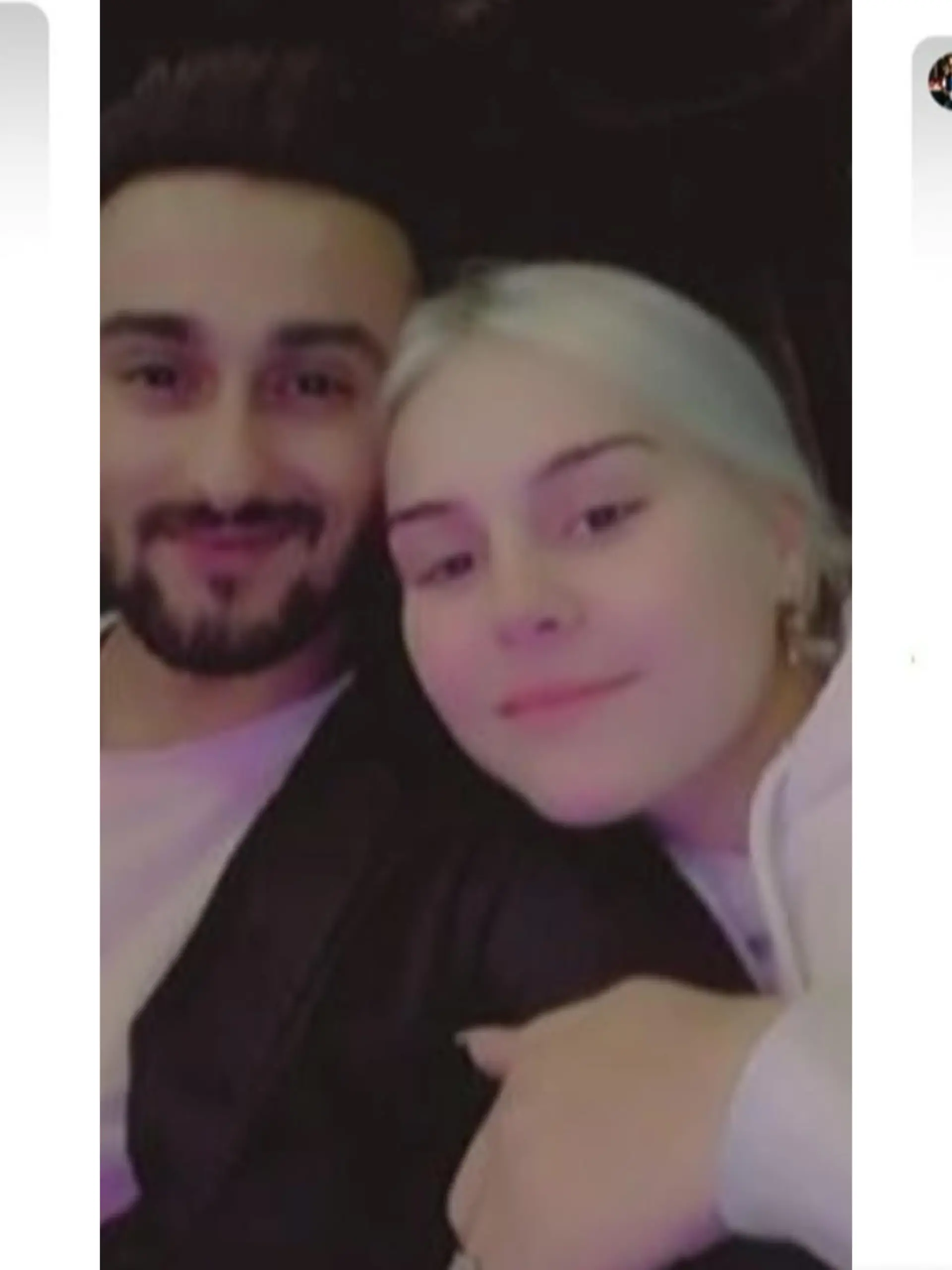 Estefania Wollny zeigt sich mit ihrem Freund.