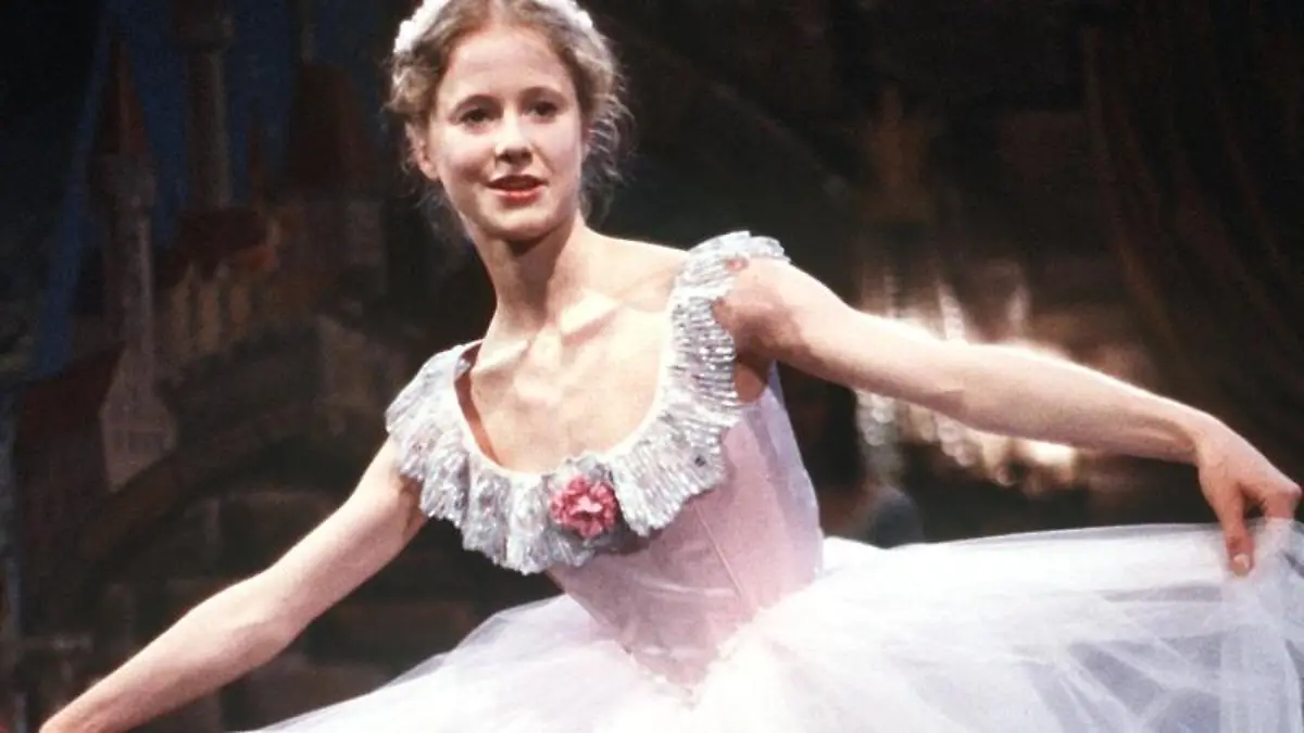 Als Prima-Ballerina 'Anna' wurde Silvia Seidel 1987 berühmt.