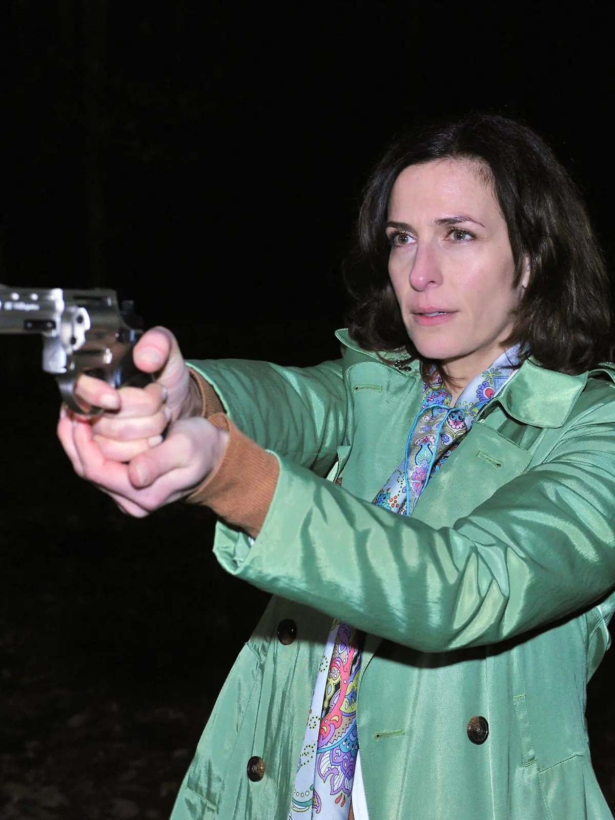Katrin (Ulrike Frank) gelingt es Carstensen in die Flucht zu schlagen.