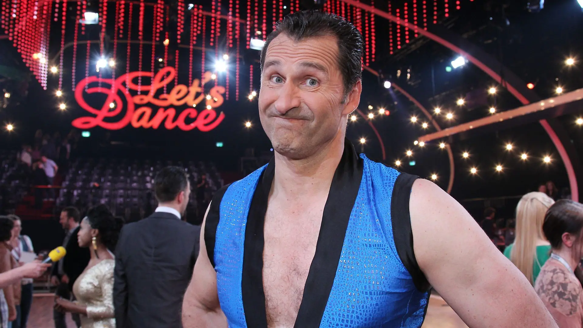Lars Riedel ist ausgeschieden. Verwendung der Bilder für Online-Medien ausschließlich mit folgender Verlinkung: "Alle Infos zu "Let´s Dance" im Special bei RTL.de: http://www.rtl.de/cms/sendungen/lets-dance.html