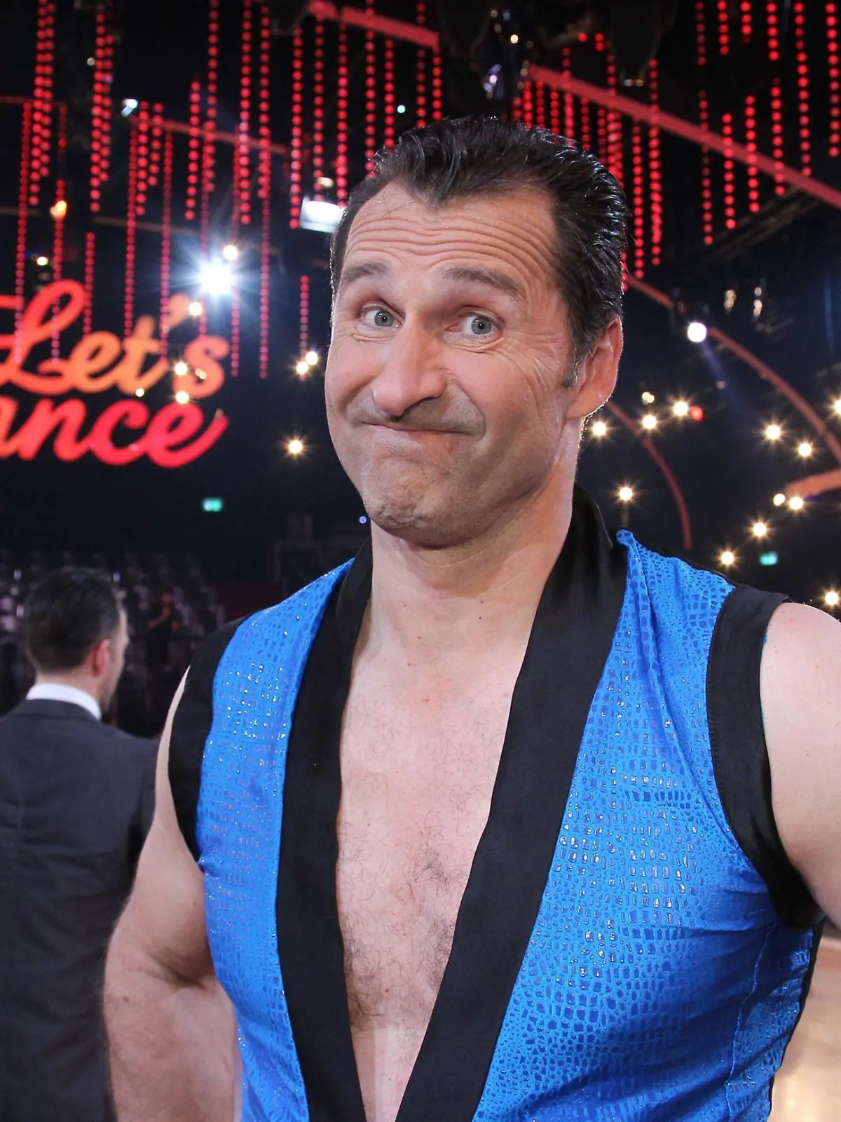 Lars Riedel ist ausgeschieden.  Verwendung der Bilder für Online-Medien ausschließlich mit folgender Verlinkung: "Alle Infos zu "Let´s Dance" im Special bei RTL.de: http://www.rtl.de/cms/sendungen/lets-dance.html