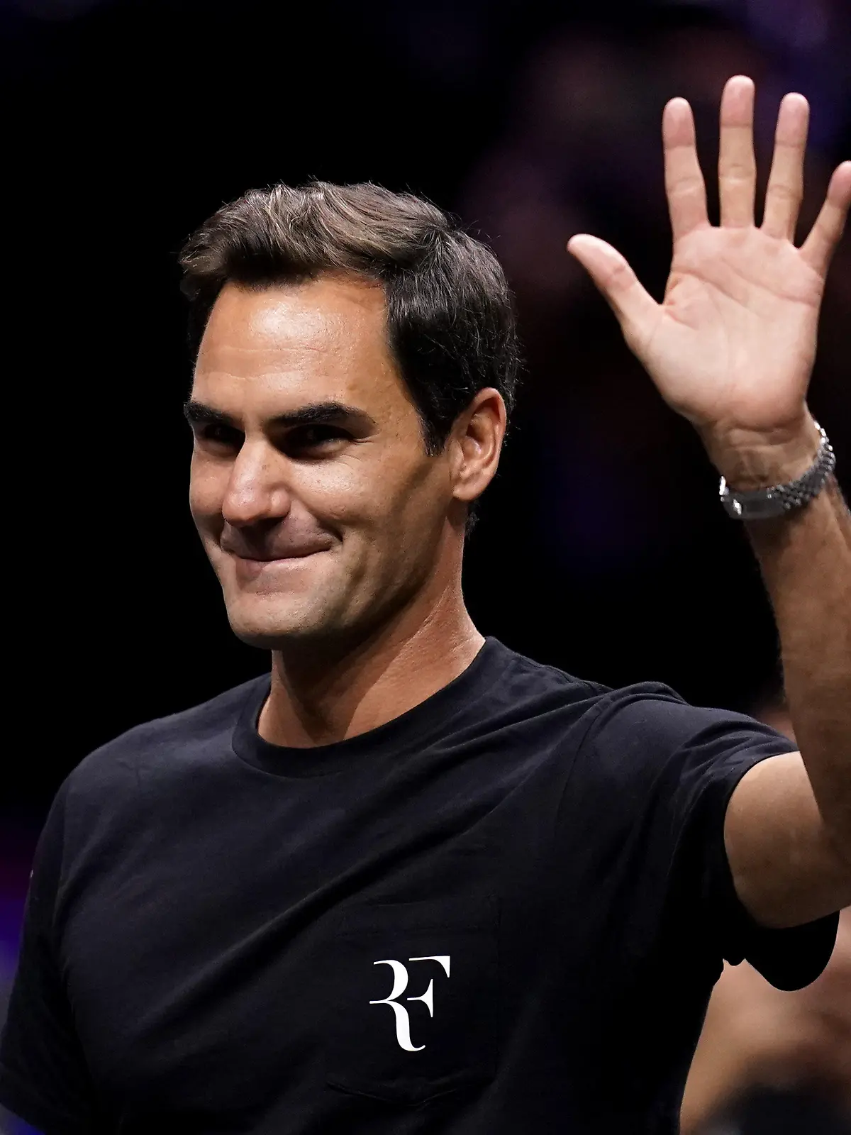ARCHIV - 22.09.2022, Großbritannien, London: Der achtmalige Wimbledonsieger Roger Federer aus der Schweiz (zu dpa: «Federer: Wimbledon-Security erkannte mich nicht») Foto: John Walton/PA Wire/dpa +++ dpa-Bildfunk +++