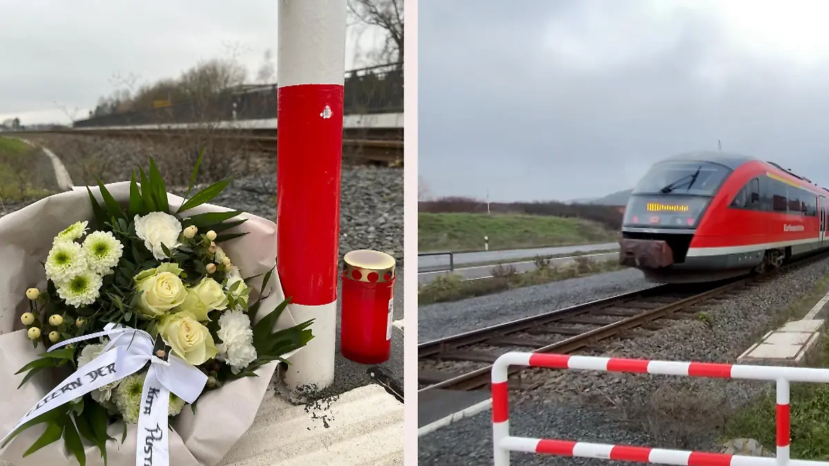 Bahnübergang Lahntal-Sarnau.