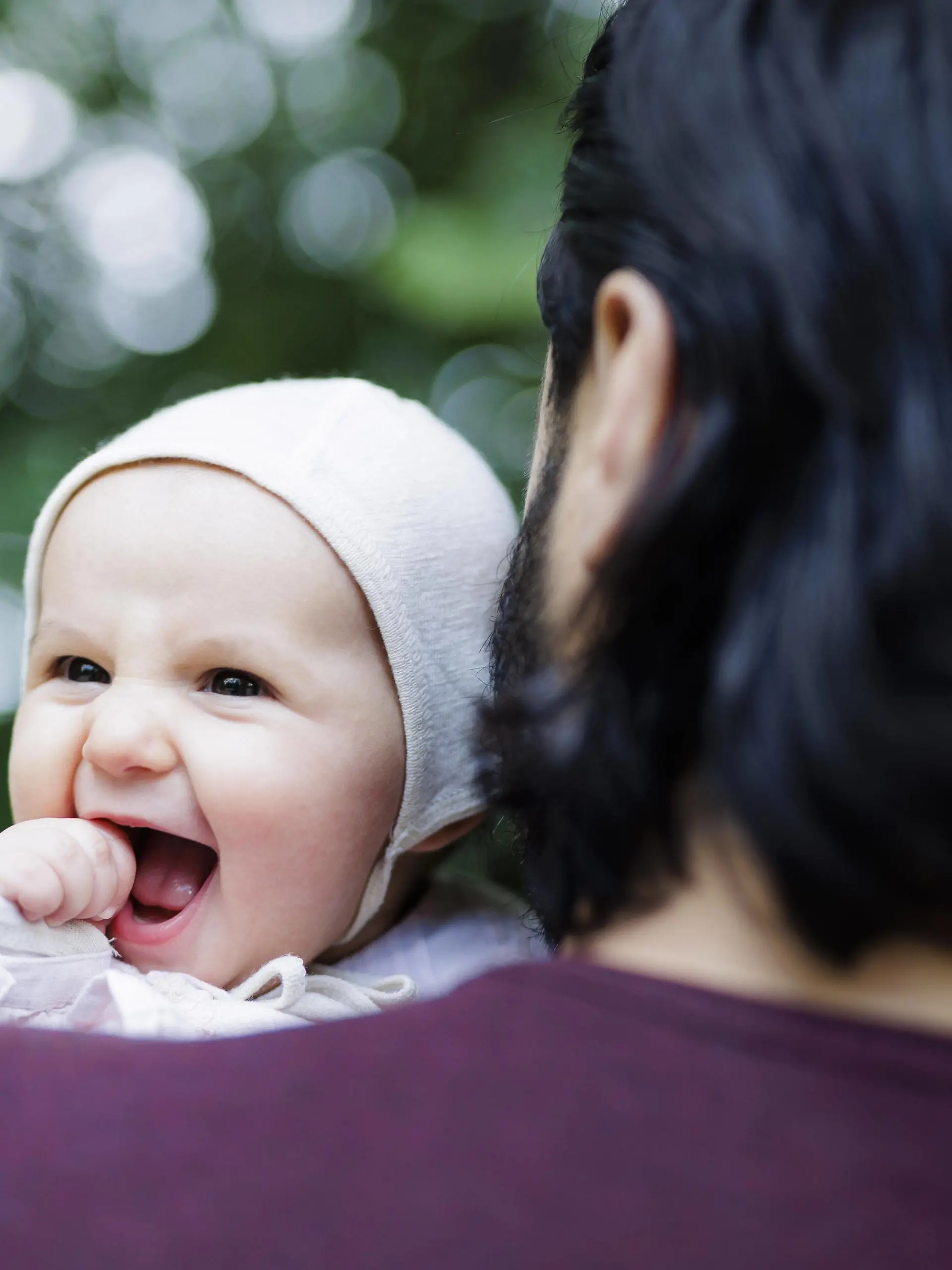 Creative Highlights Symbolbilder Vater mit Baby Bonn Deutschland *** Father with baby Bonn Germany Copyright: xUtexGrabowsky/photothek.dex