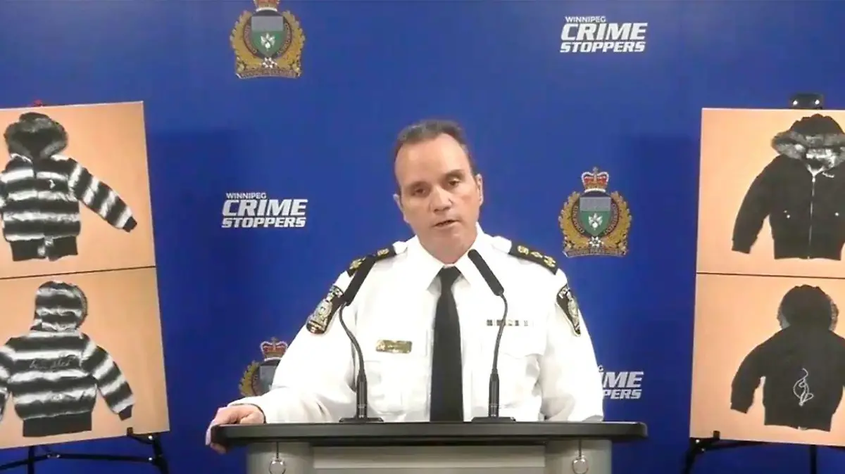 Danny Smyth ist Polizeichef. Er überbrachte die traurige Nachricht bei der Pressekonferenz.