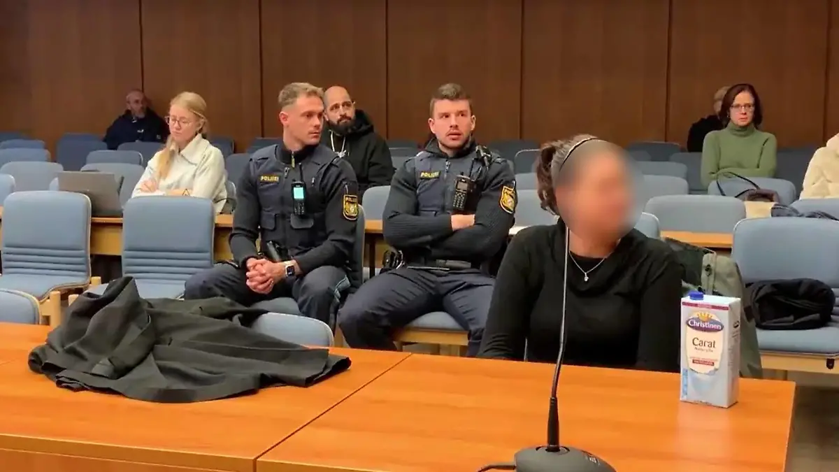 Auch Nadine S. wurde schuldig gesprochen.