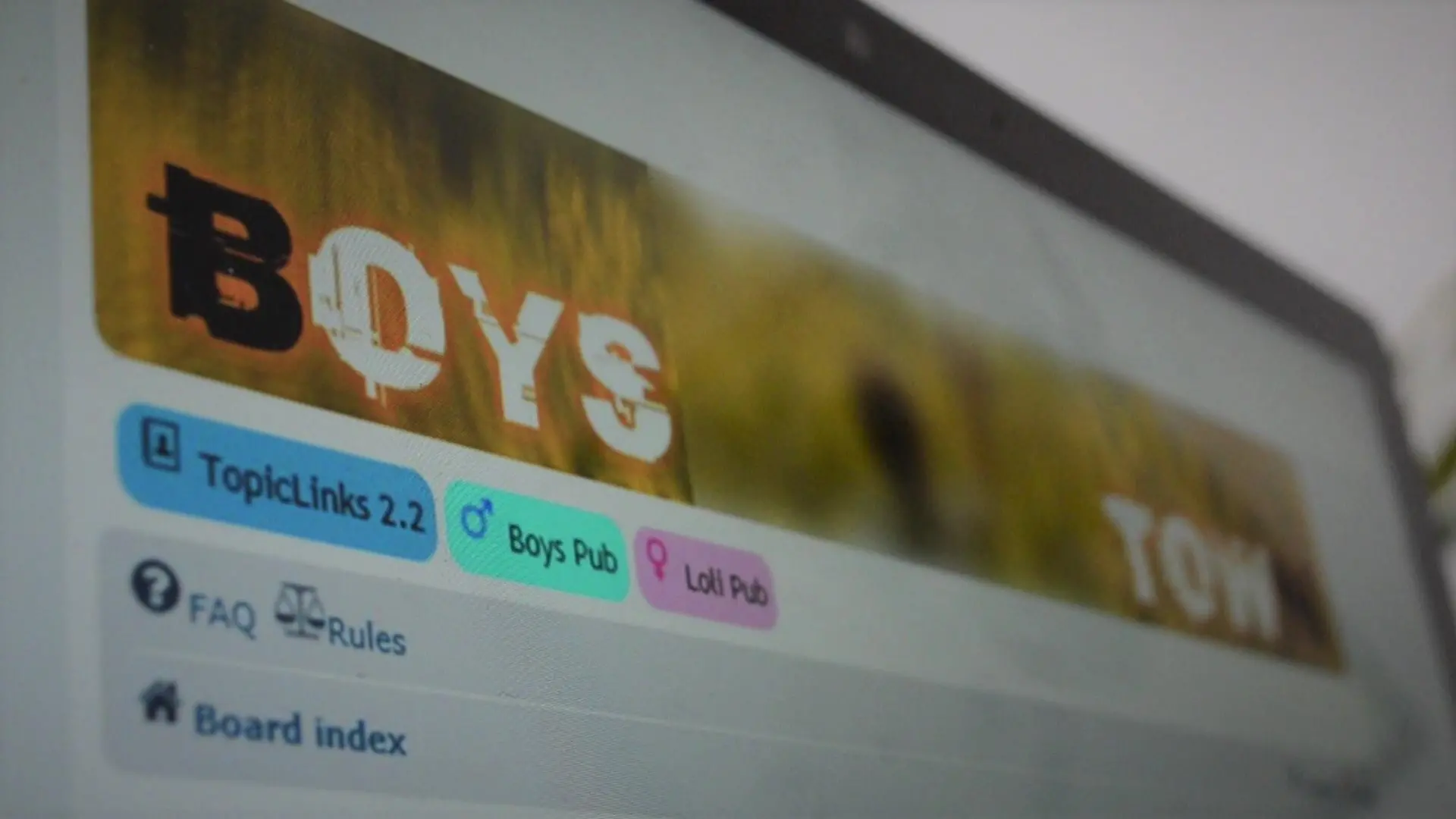 Screenshot Forum "Boystown"