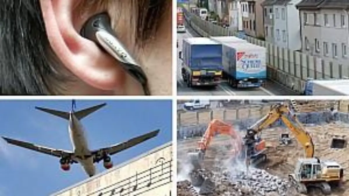 Straßen, Flughäfen, Baustellen: Die Lärmbelastung in Ballungsgebieten nervt viele Menschen.