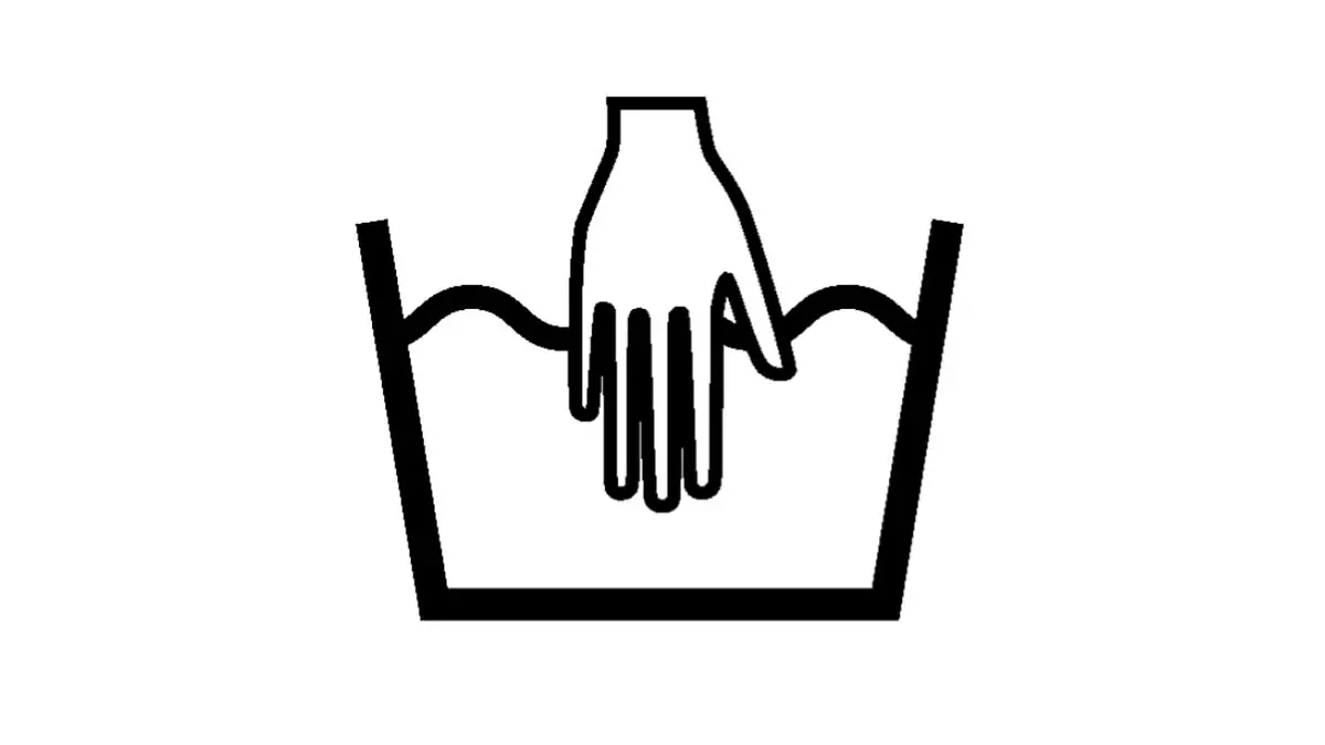 Das Handwäsche-Symbol