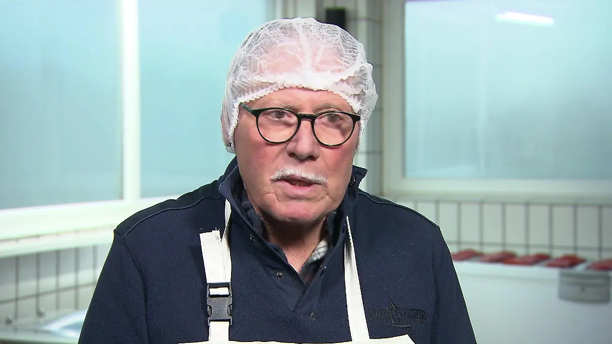 Heinz Pahle, Gründer Lachsräucherei Pahle GmbH.