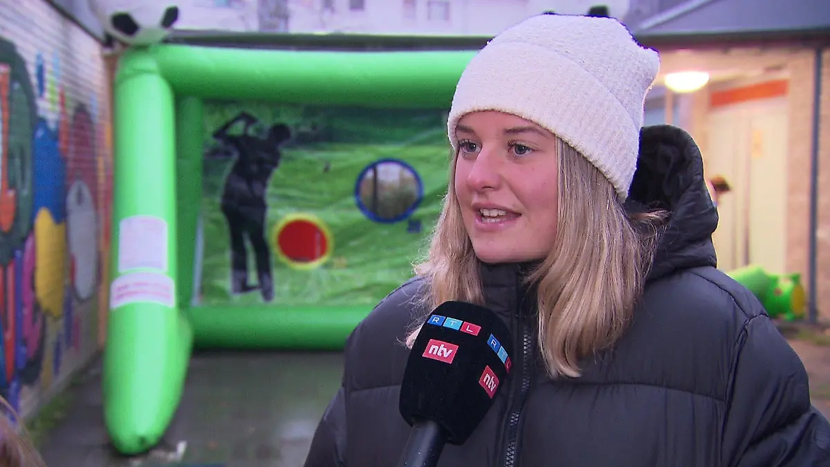 Leonie Köster, Profifußballerin bei der Eintracht Frankfurt.