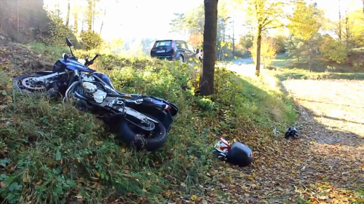 motorradunfall bamberg 