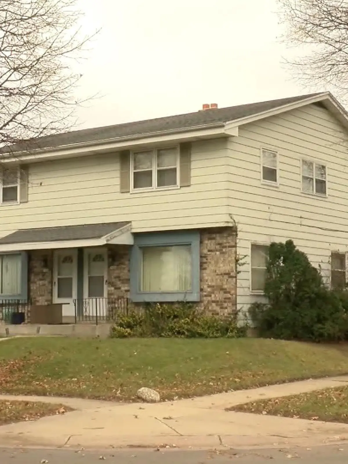 Ein Zehnjähriger soll seine eigene Mutter in diesem Haus in Wisconsin erschossen haben.