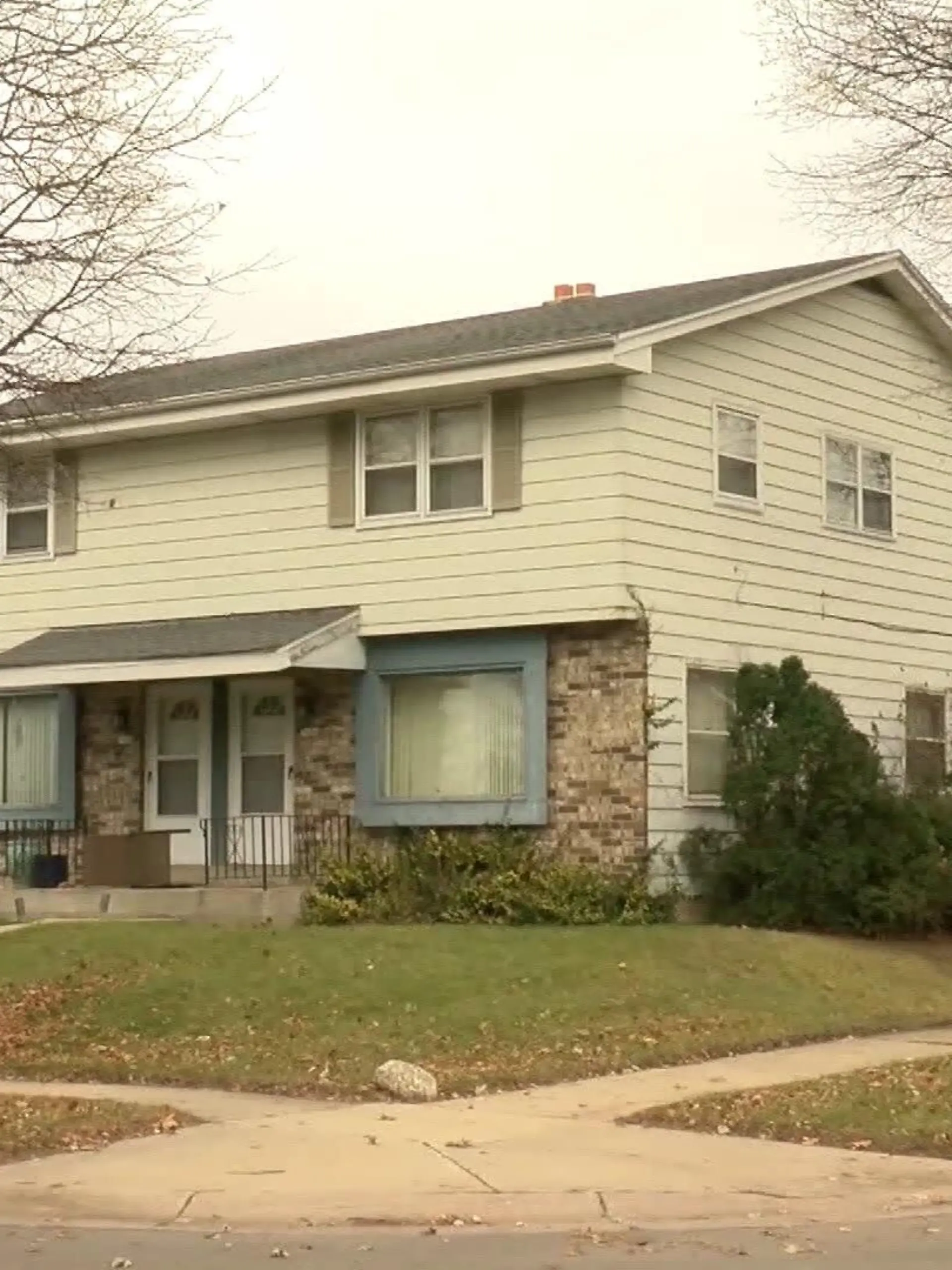 Ein Zehnjähriger soll seine eigene Mutter in diesem Haus in Wisconsin erschossen haben.